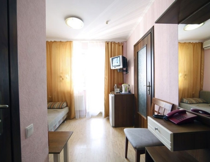 1-мест.(разм. в 2-мест.) 2-комн. студия плюс, корп. 2 - Санаторий «Юрмино» Саки