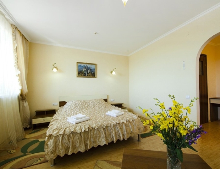 1-мест.(разм. в 2-мест.) 1-комн. комфорт+, корп. 2 - Санаторий «Юрмино» Саки